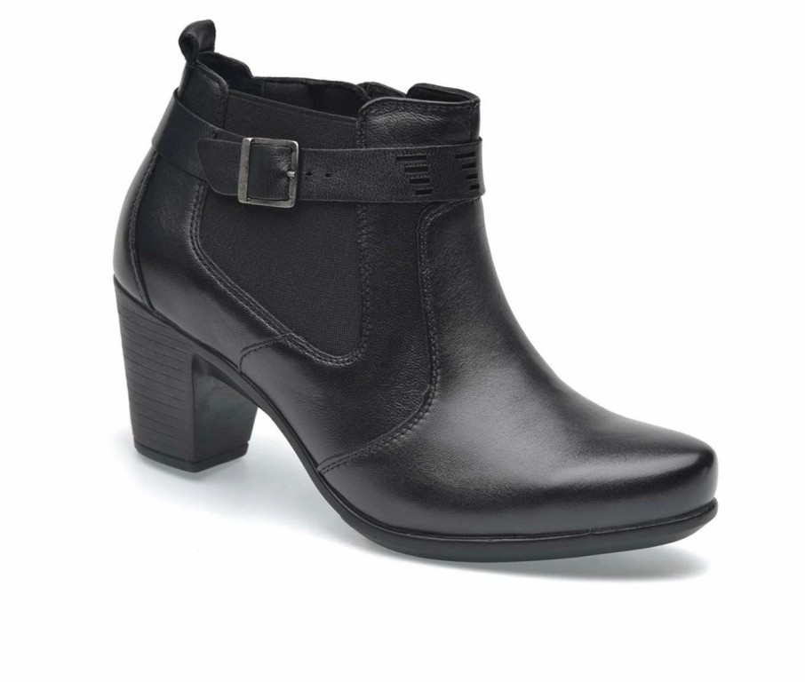 Ankle Boots And Booties * | Coupon Women'S Pazstor Britany Heeled Booties Black