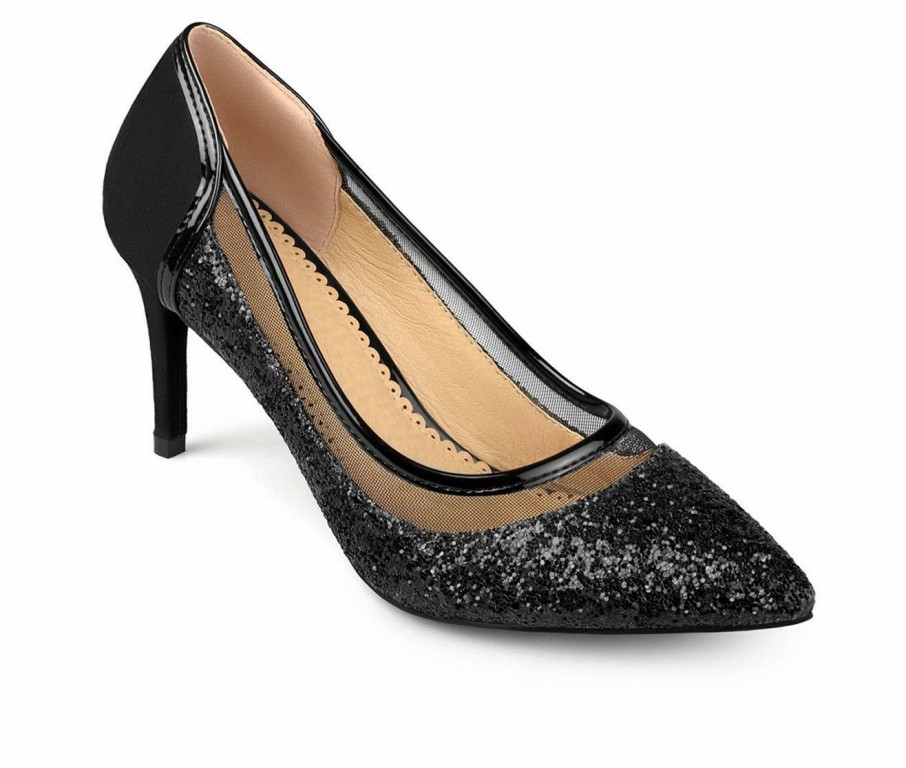 Pumps * | Coupon Women'S Journee Collection Kalani Special Occasion Shoes Black