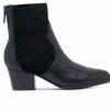 Heeled Boots * | Cheapest Women'S Chelsea Crew Black Label Lima Heeled Booties Black