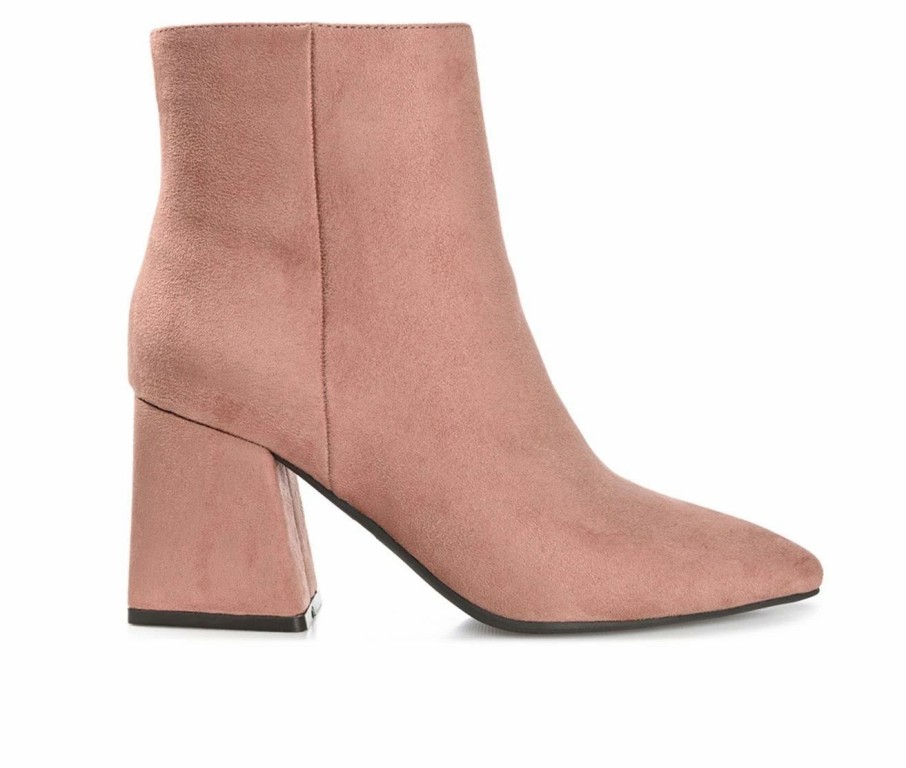 Heeled Boots * | Deals Women'S Journee Collection Mylow Booties Blush