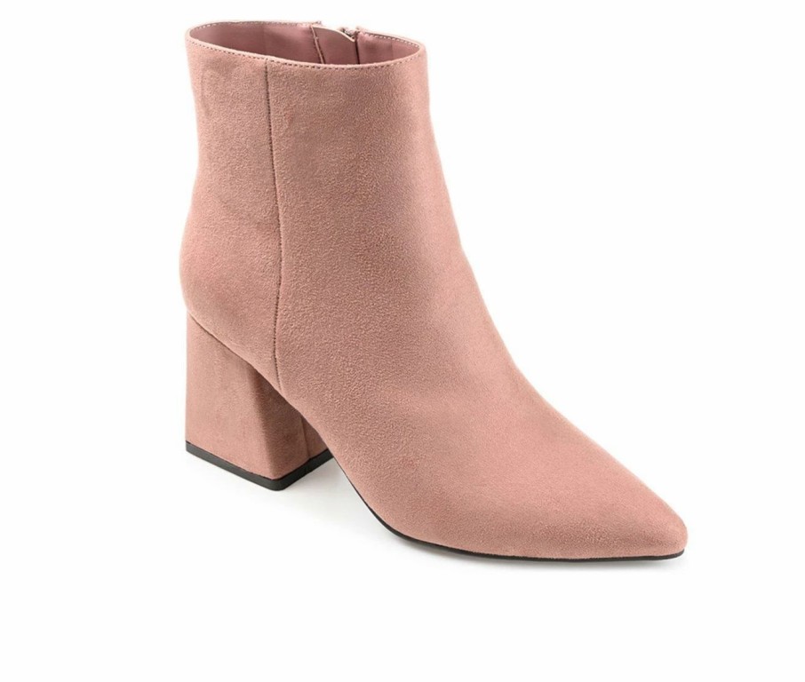 Heeled Boots * | Deals Women'S Journee Collection Mylow Booties Blush