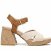 Heeled Sandals * | Best Sale Women'S Dr. Scholls Mariah Peep Toe Platform Sandals Light Brown