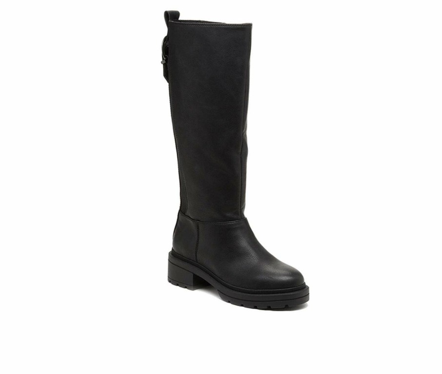 Knee High And Riding Boots * | Outlet Women'S Rocket Dog Index Knee High Boots Black