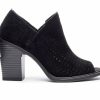 Heeled Boots * | New Women'S Dirty Laundry Aida Peep Toe Booties Black