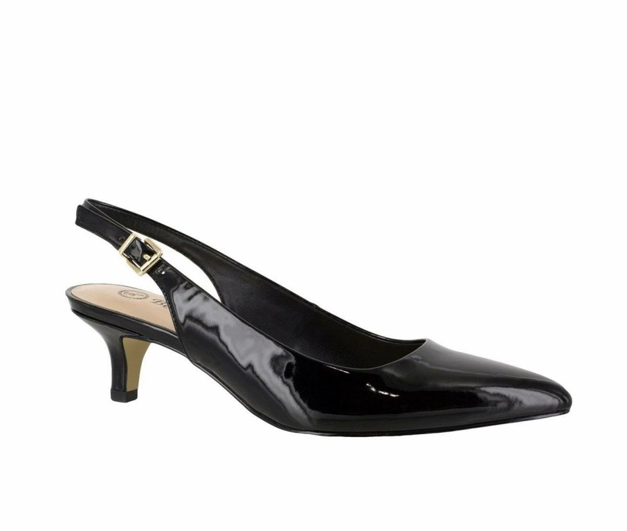 Pumps * | Best Pirce Women'S Bella Vita Scarlett Ii Pumps Black Patent