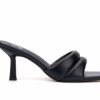 Heeled Sandals * | Promo Women'S New York And Company Evelina Dress Sandals Black