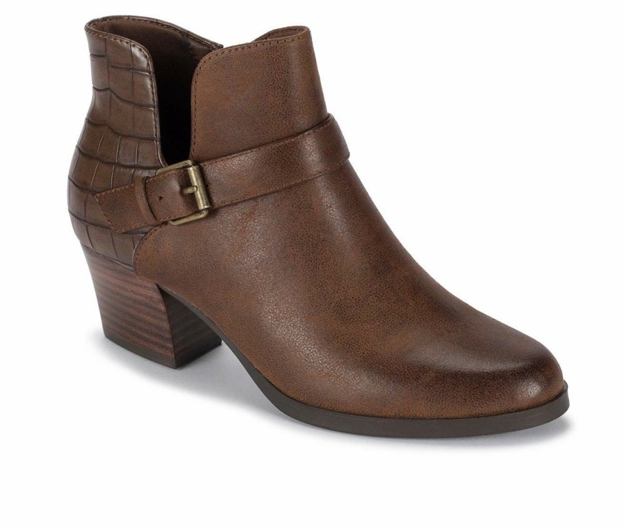 Heeled Boots * | Buy Women'S Baretraps Lexis Heeled Booties Brush Brown