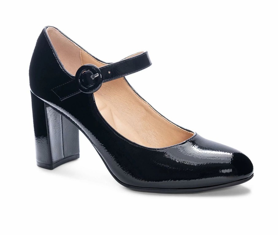 Block Heels * | Best Deal Women'S Cl By Laundry Leader Mary Jane Pumps Black