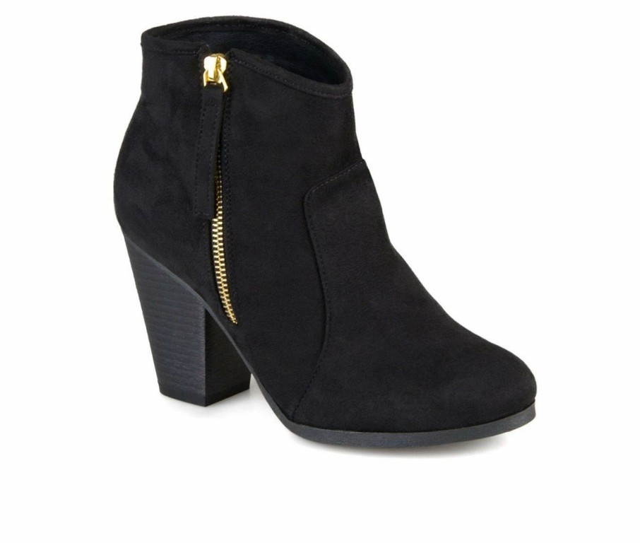 Heeled Boots * | Coupon Women'S Journee Collection Link Wide Width Booties Black