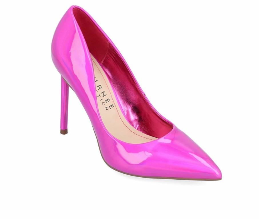 Pumps * | Hot Sale Women'S Journee Collection Dabnie Pumps Pink