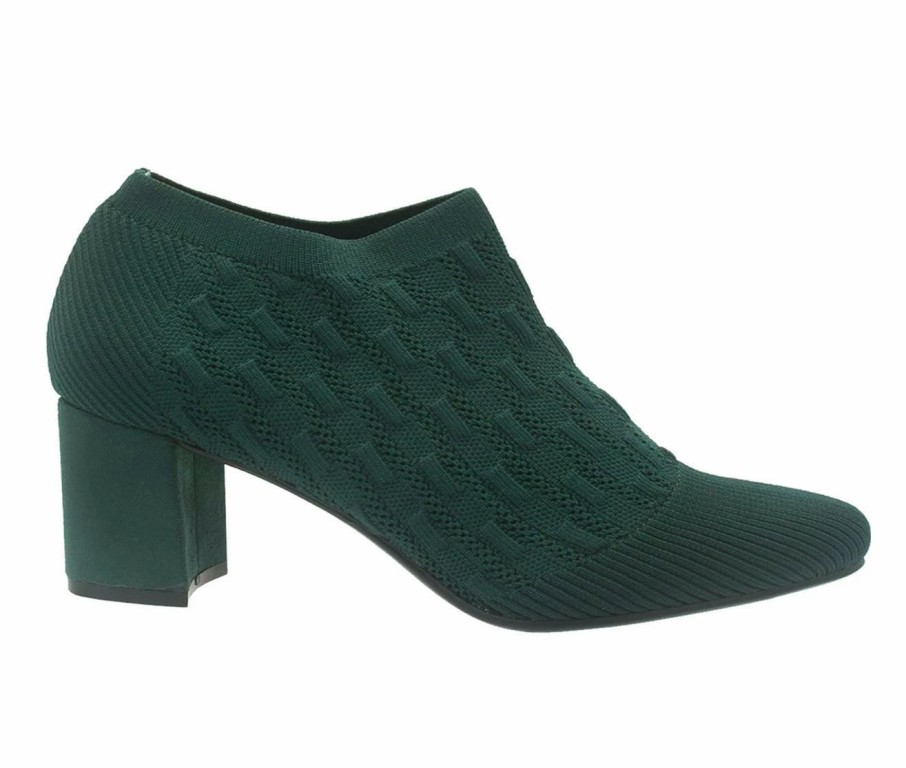 Heeled Boots * | Cheapest Women'S Impo Noeva Heeled Booties Juniper Green