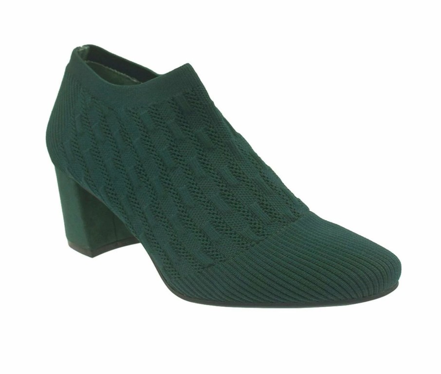 Heeled Boots * | Cheapest Women'S Impo Noeva Heeled Booties Juniper Green