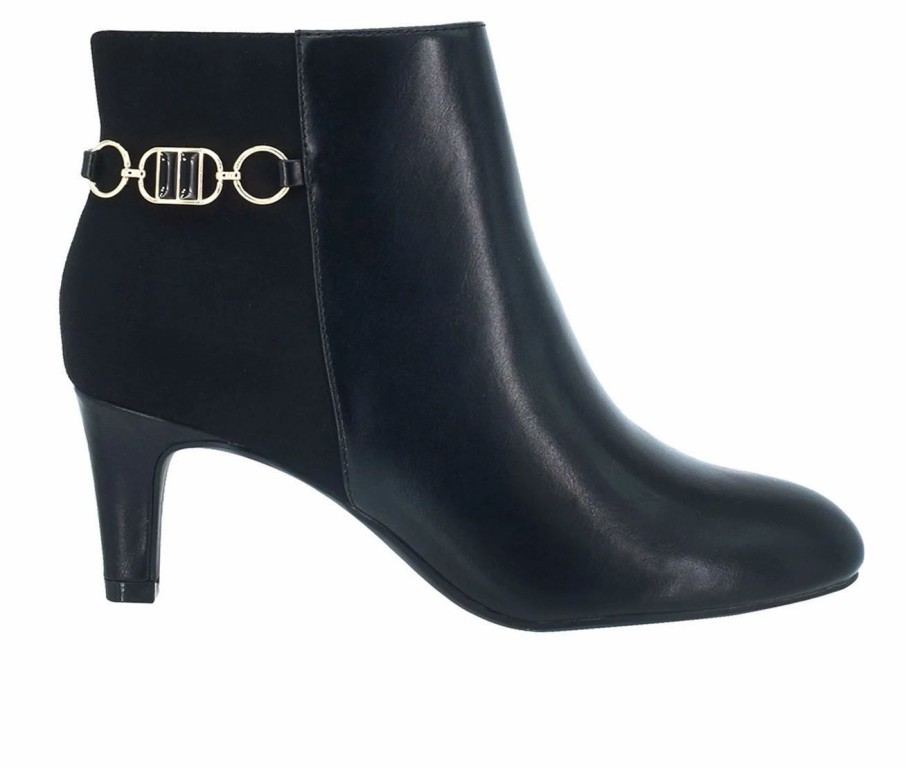 Heeled Boots * | Hot Sale Women'S Impo Neena Heeled Booties Black