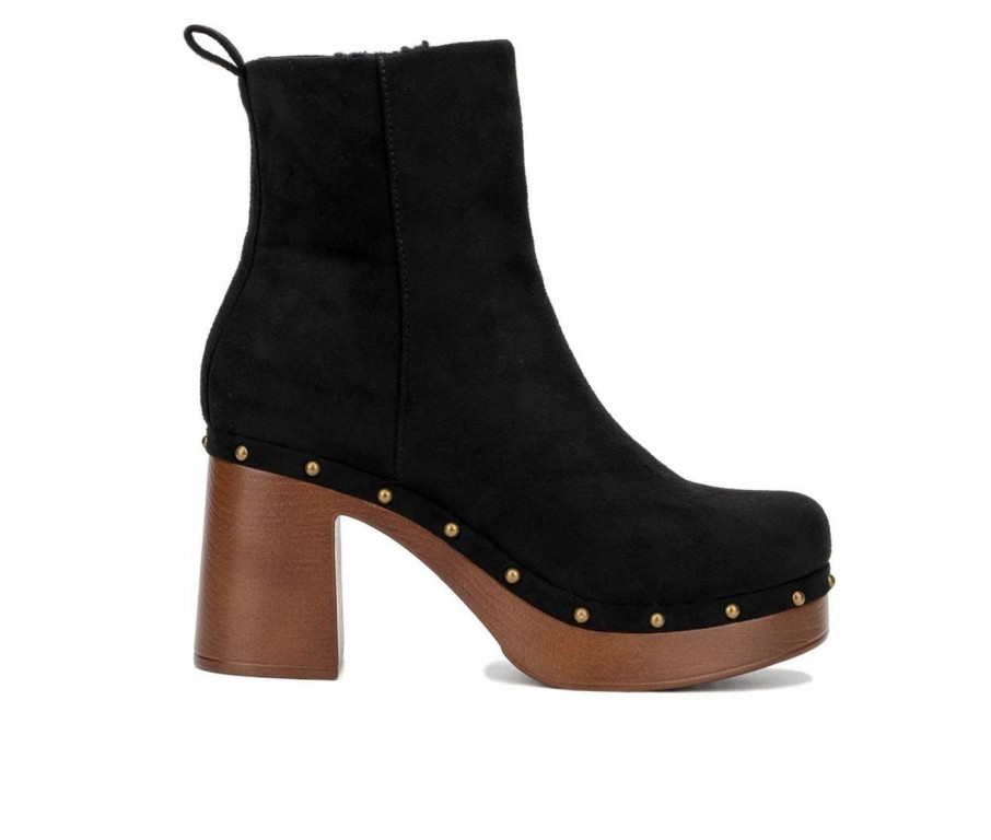 Ankle Boots And Booties * | New Women'S New York And Company Vanna Booties Black