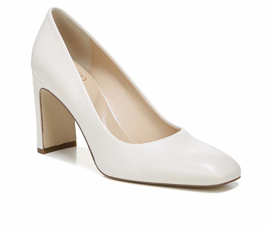 Block Heels * | Cheap Women'S Franco Sarto Gianna Pumps Putty