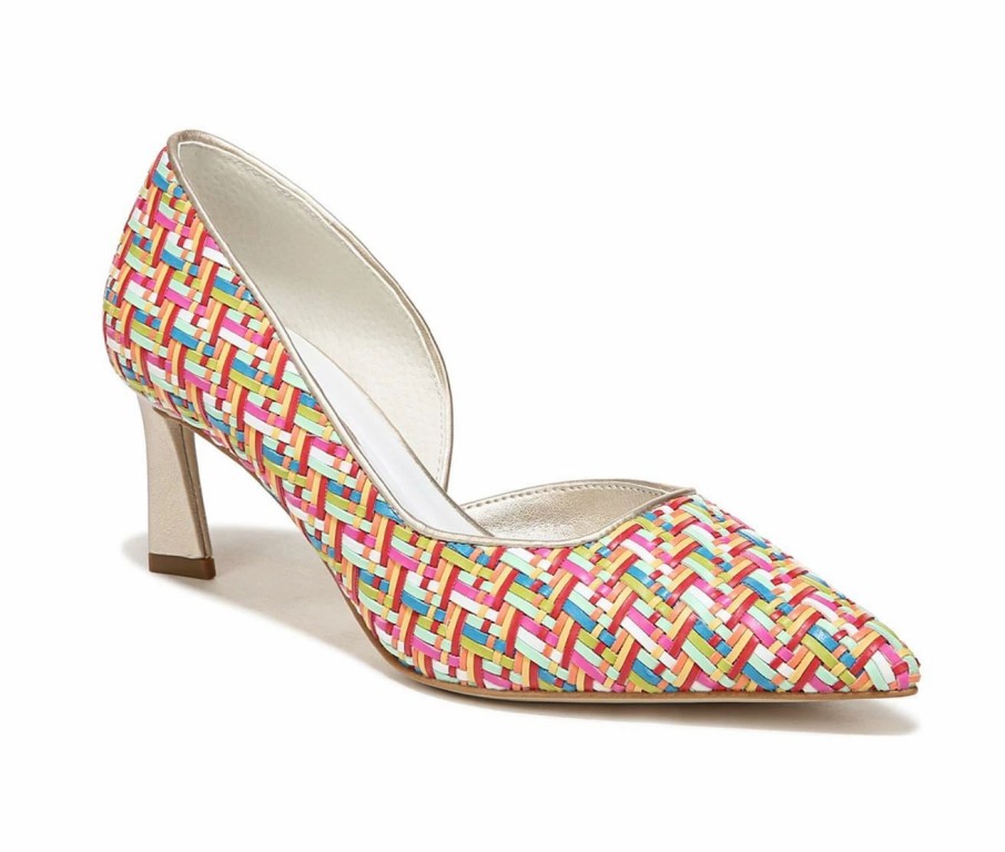 Pumps * | Flash Sale Women'S Franco Sarto Tana 5 Pumps Pink Multi