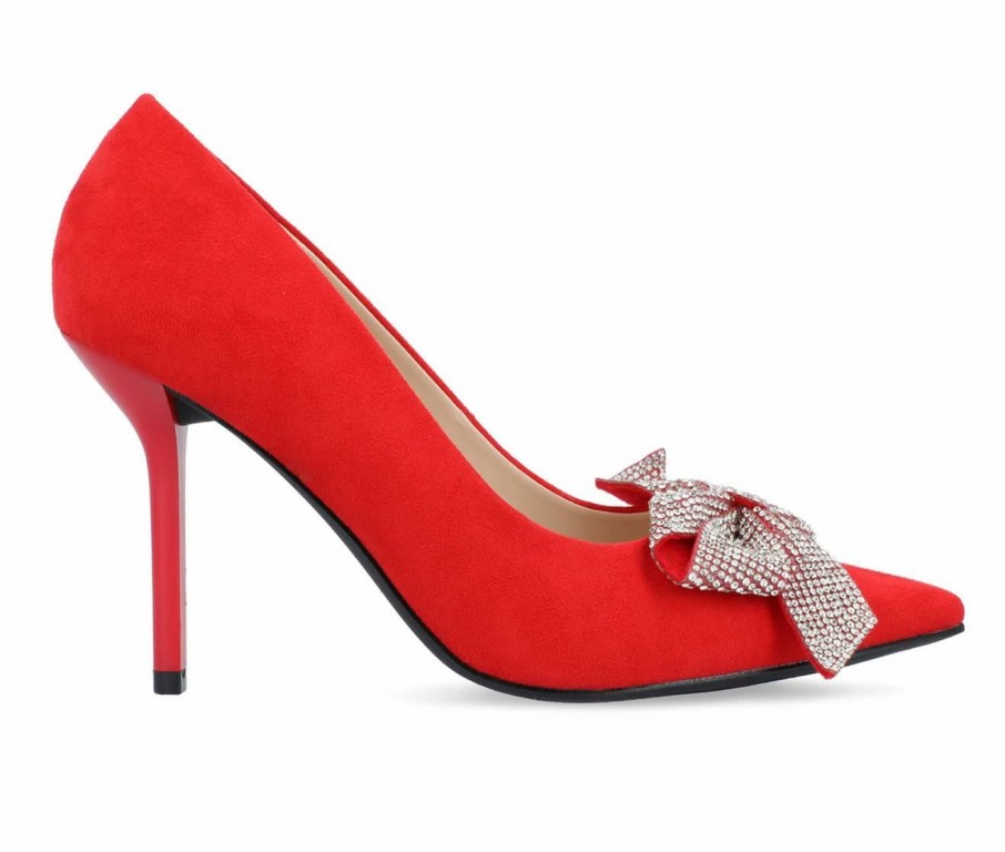 Pumps * | Cheapest Women'S Journee Collection Marcie Pumps Red