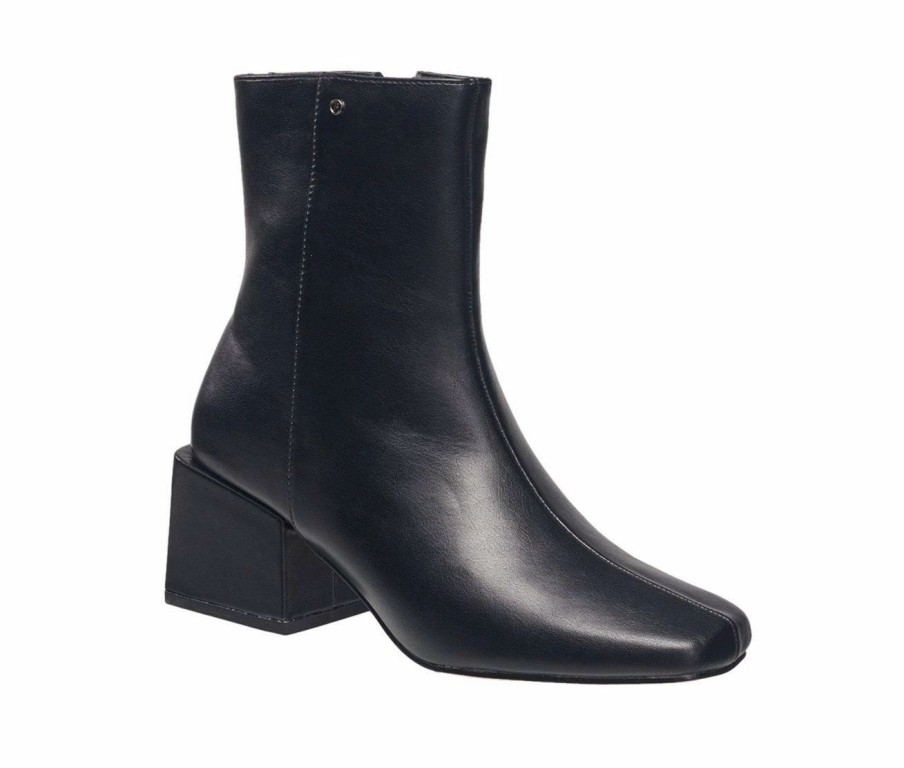 Ankle Boots And Booties * | Cheapest Women'S French Connection Toni Booties Black