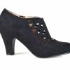 Heeled Boots * | Hot Sale Women'S Journee Collection Piper Booties Black