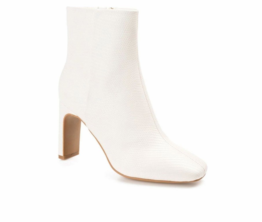 Ankle Boots And Booties * | Coupon Women'S Journee Collection Sarla Stiletto Booties White