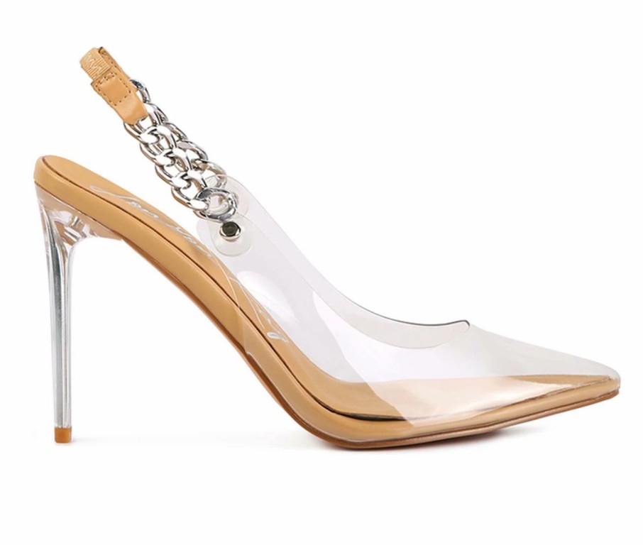 Pumps * | Brand New Women'S London Rag Goddess Pumps Beige