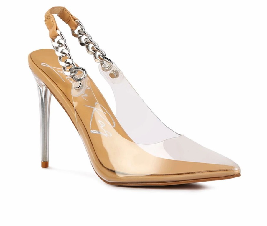 Pumps * | Brand New Women'S London Rag Goddess Pumps Beige