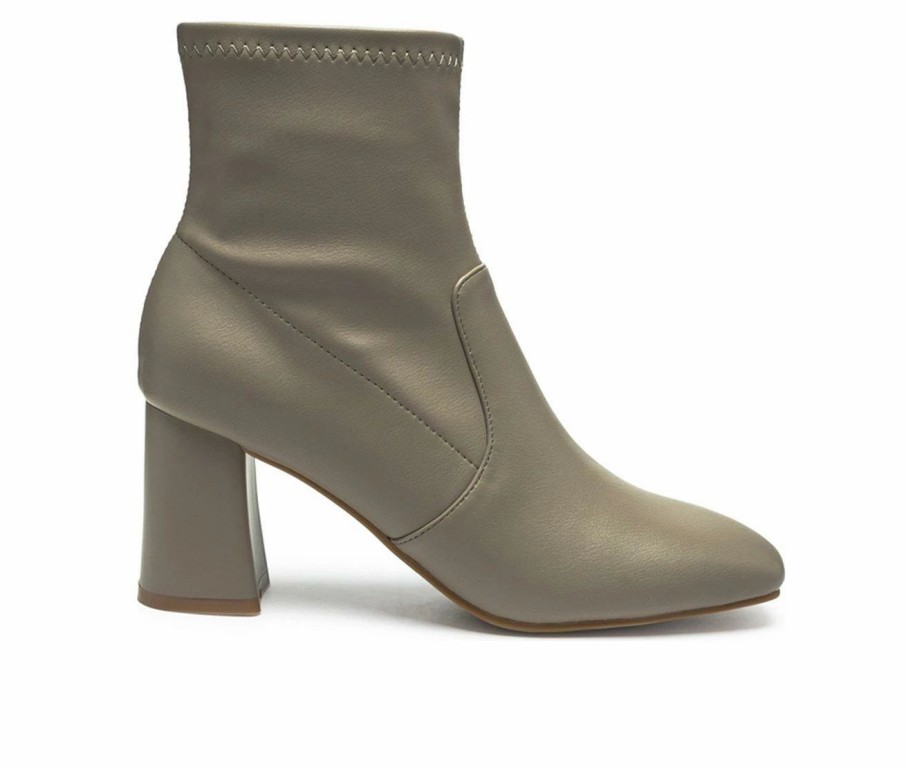 Heeled Boots * | Flash Sale Women'S London Rag Daffofil Booties Grey