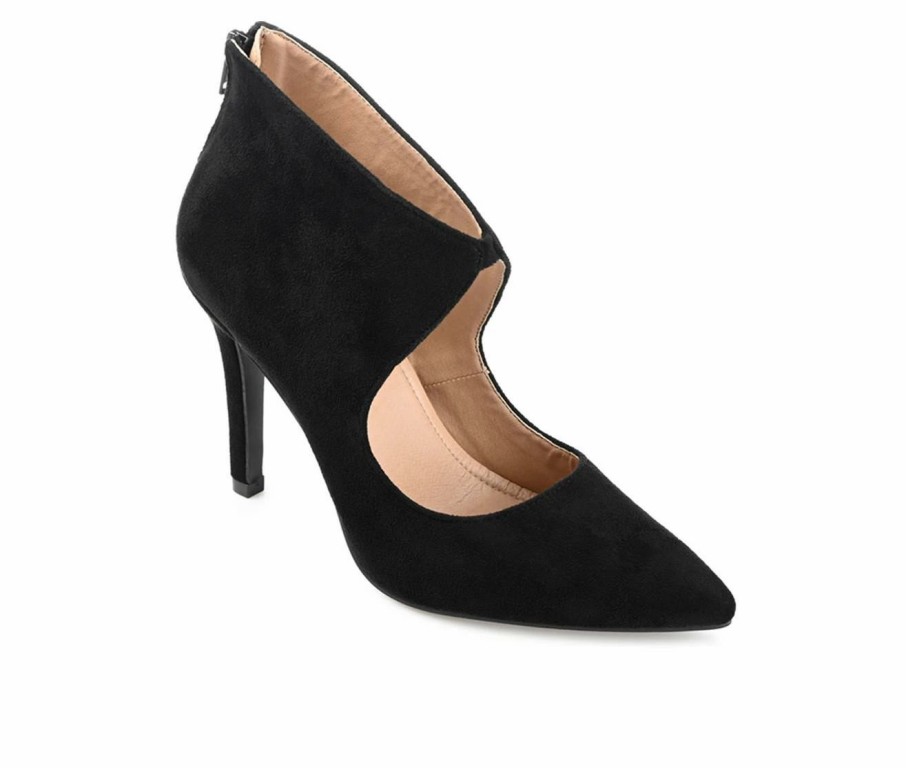 Stiletto Heels * | Outlet Women'S Journee Collection Junniper Pumps Black