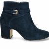 Ankle Boots And Booties * | Best Sale Women'S Bella Vita Arlette Heeled Booties Navy