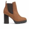 Ankle Boots And Booties * | Cheap Women'S London Rag Sonia Block Heel Booties Tan