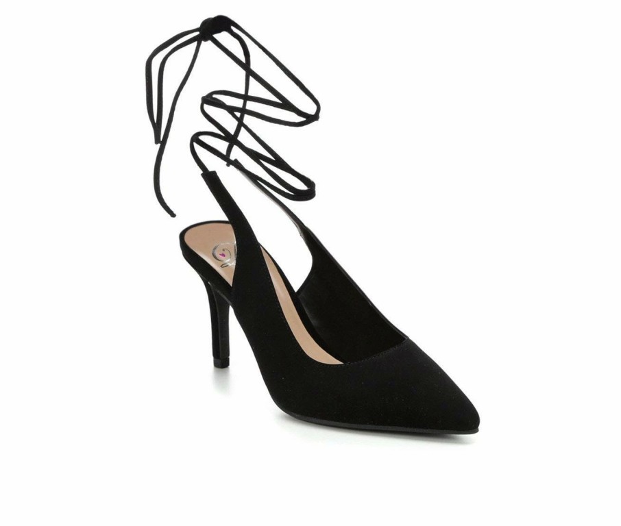 Stiletto Heels * | Deals Women'S Delicious Miller Pumps Black Nub