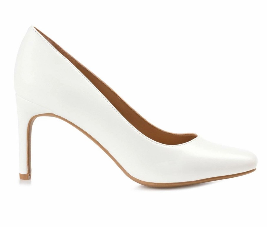 Pumps * | Flash Sale Women'S Journee Collection Monalee Pumps White