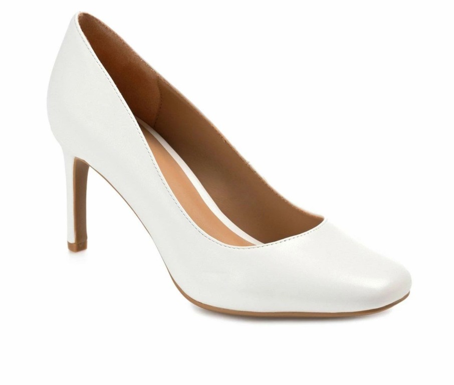 Pumps * | Flash Sale Women'S Journee Collection Monalee Pumps White