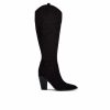 Heeled Boots * | Best Sale Women'S Nine West Kliva Western Heeled Boots Black