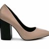 Block Heels * | Discount Women'S London Rag Kamira Pumps Nude