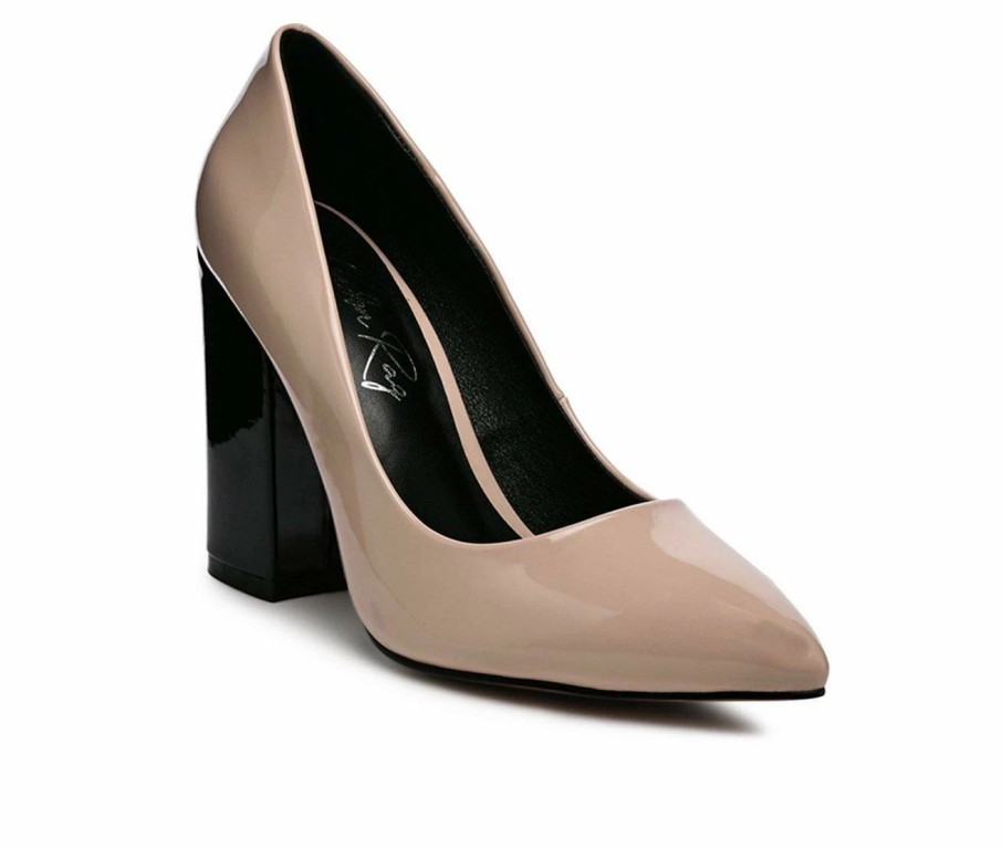 Block Heels * | Discount Women'S London Rag Kamira Pumps Nude