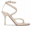 Stiletto Heels * | Best Pirce Women'S Nine West Lady Strappy Dress Sandals Cream