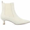 Heeled Boots * | Hot Sale Women'S Journee Collection Tenlee Heeled Booties Ivory