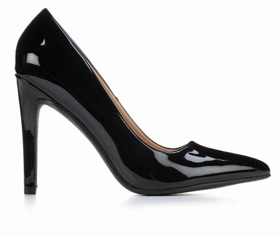 Pumps * | Deals Women'S Y-Not Scheme Pumps Black Pat