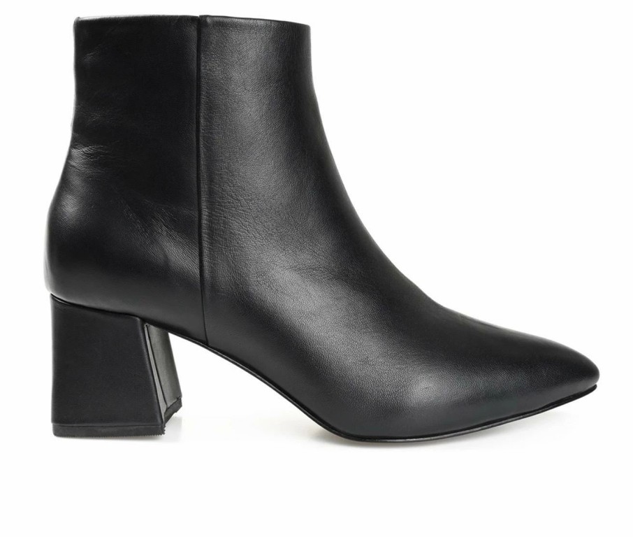 Heeled Boots * | Best Reviews Of Women'S Journee Signature Tabbie Heeled Booties Black