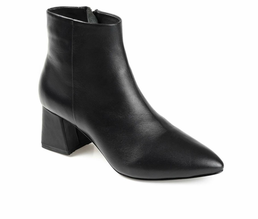 Heeled Boots * | Best Reviews Of Women'S Journee Signature Tabbie Heeled Booties Black