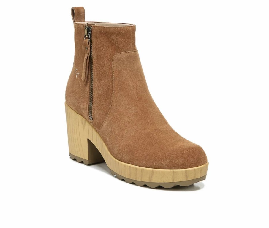 Ankle Boots And Booties * | Best Deal Women'S Dr. Scholls Win Over Booties Honey Suede