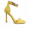 Stiletto Heels * | Flash Sale Women'S London Rag Last Sip Dress Sandals Yellow