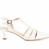 Pumps * | Promo Women'S Journee Collection Jazlynn Pumps White