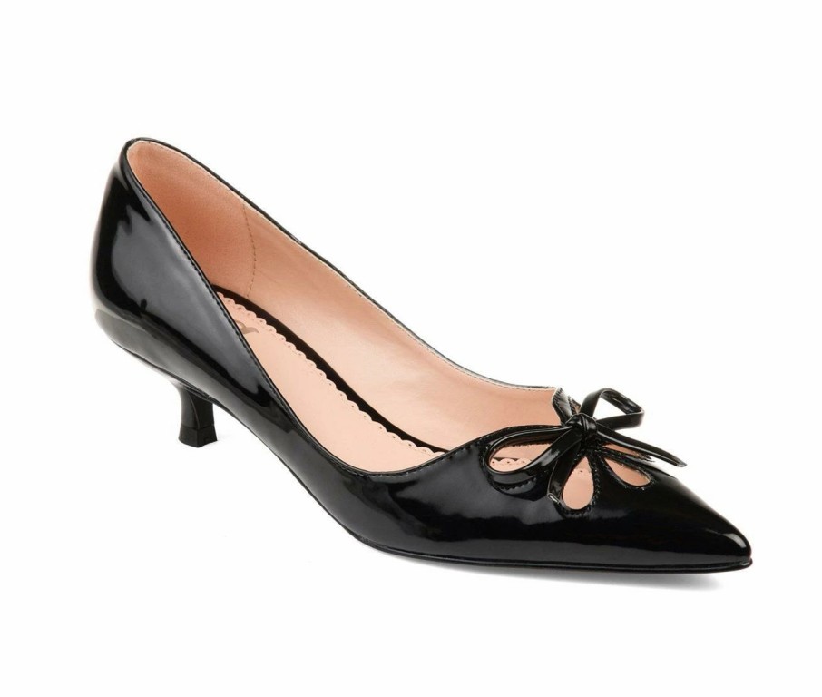 Pumps * | Best Sale Women'S Journee Collection Lutana Pumps Black