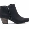 Heeled Boots * | Best Reviews Of Women'S Chelsea Crew Logan Heeled Booties Black