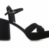 Heeled Sandals * | Promo Women'S Soda Slope Platform Dress Sandals Black Nu