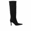 Heeled Boots * | Top 10 Women'S New York And Company Kalissa Knee High Boots Brown Comb