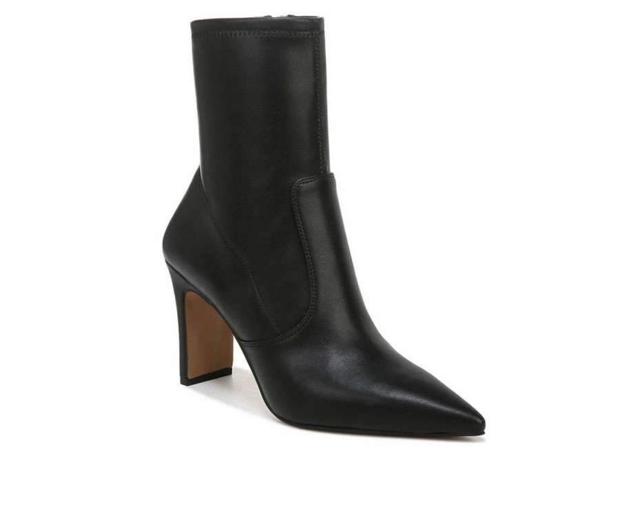 Heeled Boots * | Buy Women'S Franco Sarto Avana Heeled Booties Black