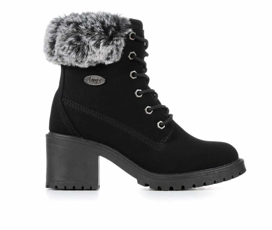 Heeled Boots * | Discount Women'S Lugz Clove Heeled Booties Black